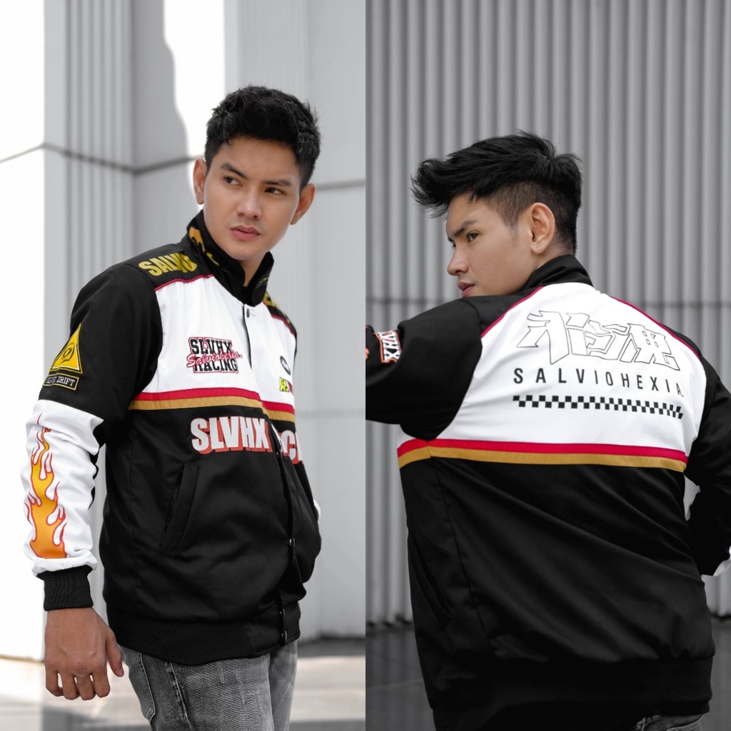 Jaket Pria - Nascar Jacket Vintage Racing Original Salvio Hexia - Jaket Racing - Jaket Sunmori - Jaket Motor Pria - Jaket Distro - Jaket Salvio Hexia