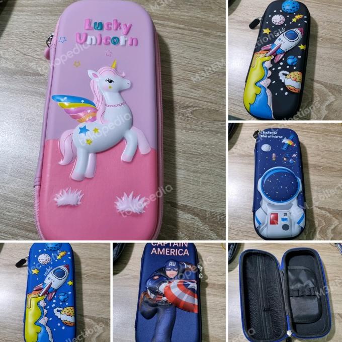 

Tempat Pensil Anak Hard Case (Bonus Pulpen Gel/Pensil Bensia)