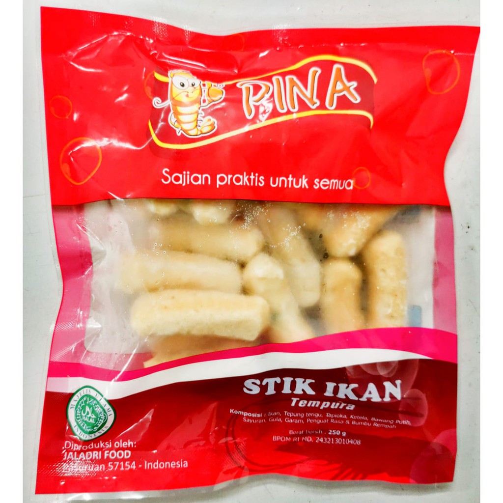 

STIK IKAN PINA 250 Gr [GO-SEND & GRAB EXPRESS READY]