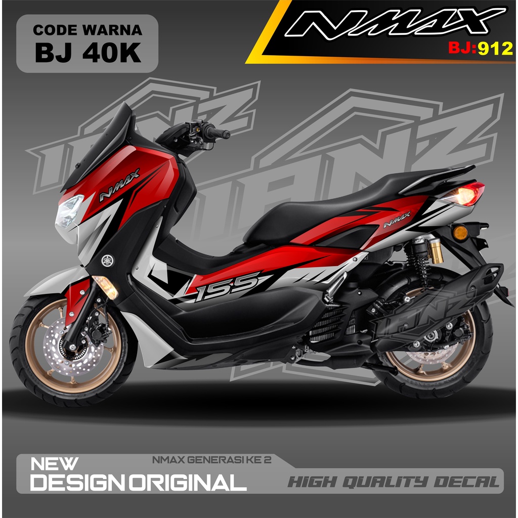 STICKER VARIASI NEW NMAX FULL WRAPPING BODY / DECAL FULL BODY NMAX / DECAL STIKER FULL BODY NMAX / STIKER DECAL NMAX TERBARU