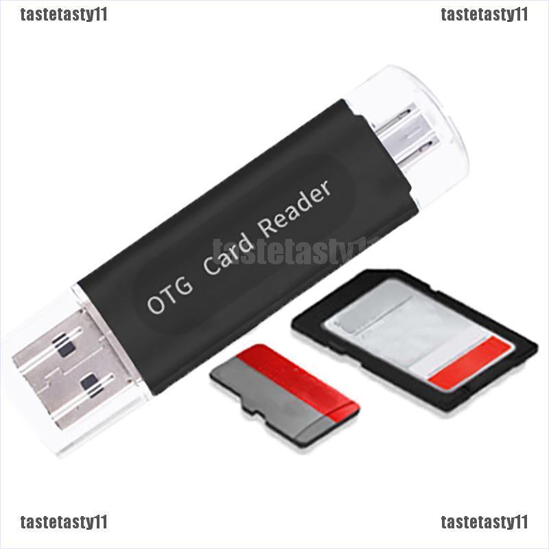 Adapter card reader otg usb 2.0 Multifungsi Untuk Handphone