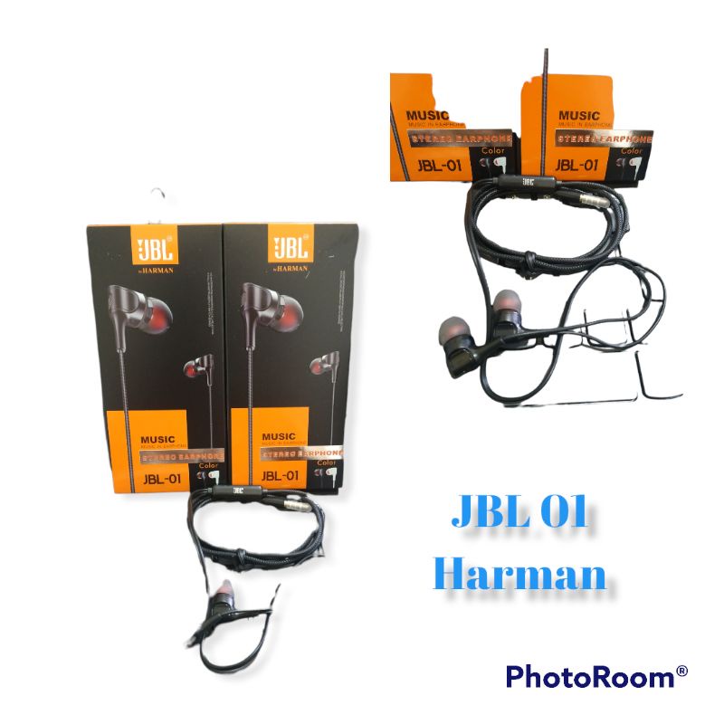 Handsfree Earphone  Brand JB L Extra Bass  By Harman