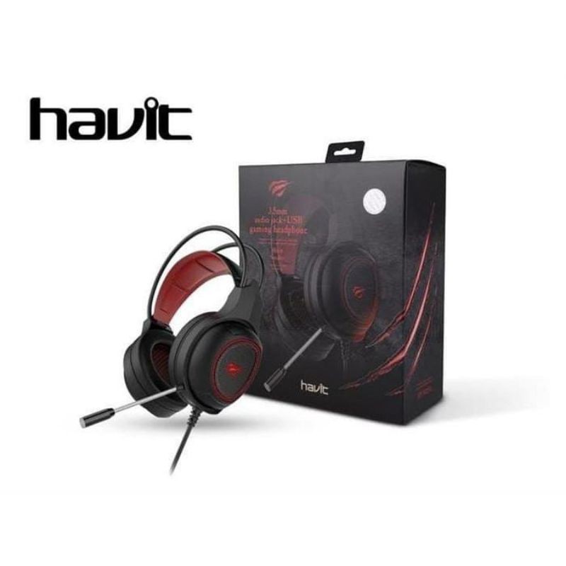 Havit Headset Gaming H2239D 3.5Mm Audio Jack + Cable Usb