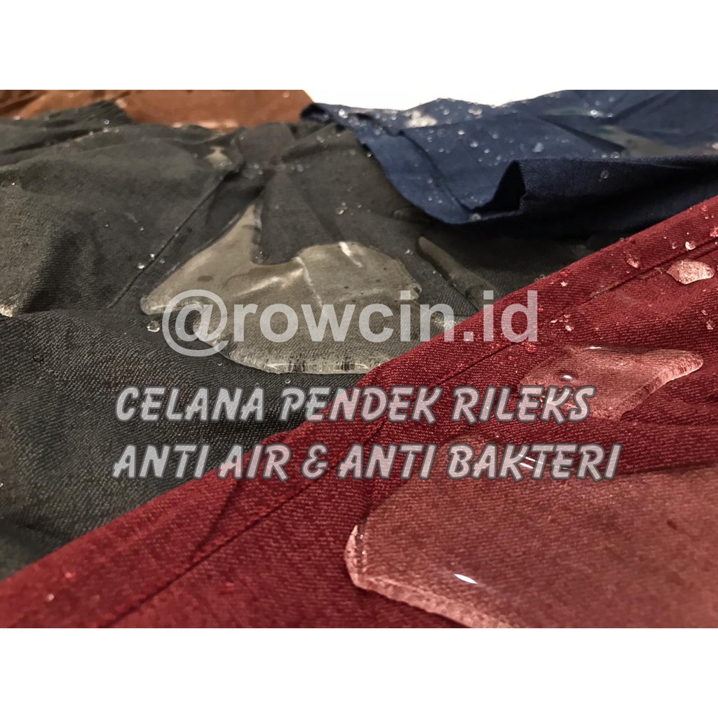 CELANA KOLOR PENDEK ANTI AIR ANTI BAKTERI FULL KATUN UNISEX PRIA DAN WANITA (BOXER)