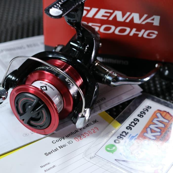 alat pancing mantul habis REEL Shimano Legendaris Sienna 2500 FG Original Bersertifikat