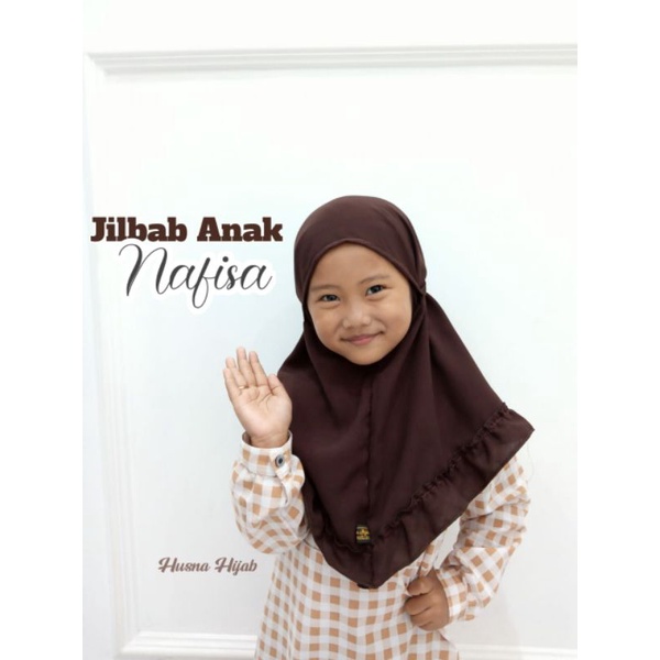 [HUSNA COLLECTION] Jilbab Anak Nafisa / Kerudung Anak