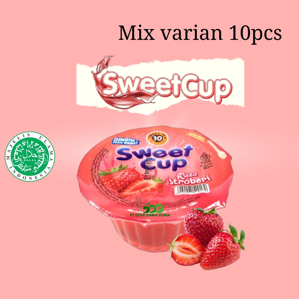 

Sweet Ten Sweet Cup Mix Varian 8pcs