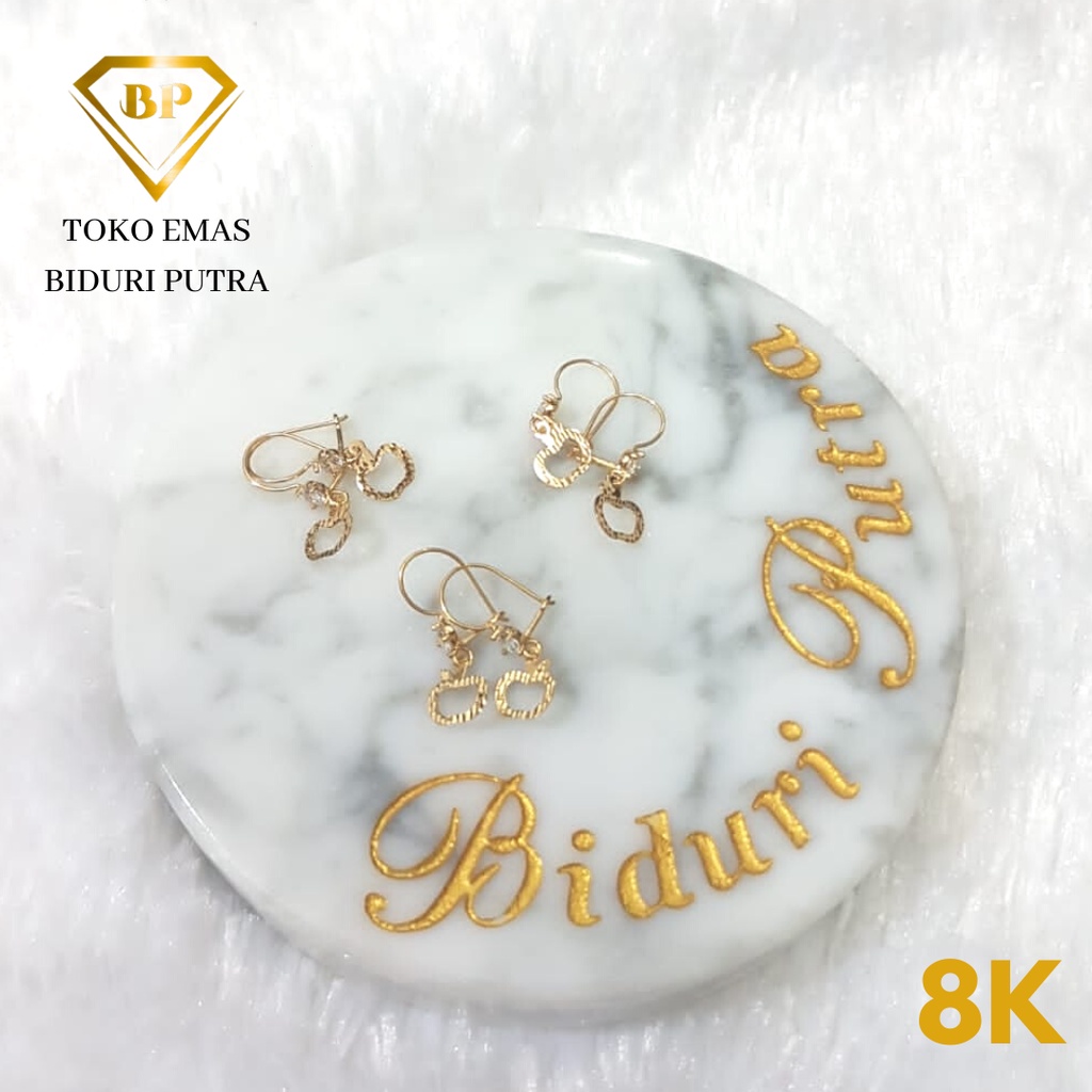 ANTING DESI EMAS ASLI KADAR 8K/375 toko emas biduri putra - toko mas asli - anting emas kadar 375 - anting emas muda - perhiasan emas asli - anting emas termurah - toko emas purbalingga