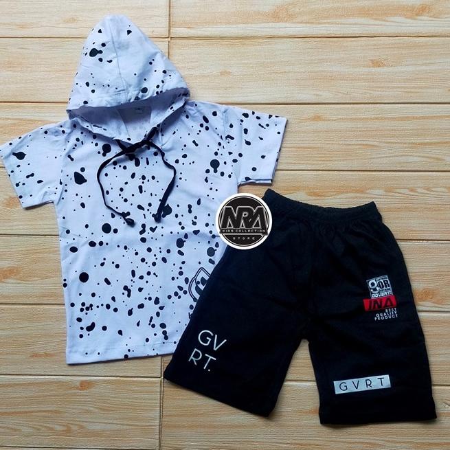 "TWW.16Ma22ᴺ" NRA Kaos Anak / Setelan Baju Anak Laki Laki / Setelan Anak Laki Laki / Baju Anak Laki 