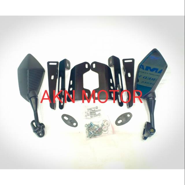 spion model ninja plus breket spion / serpo yamaha nmax 155 old pnp