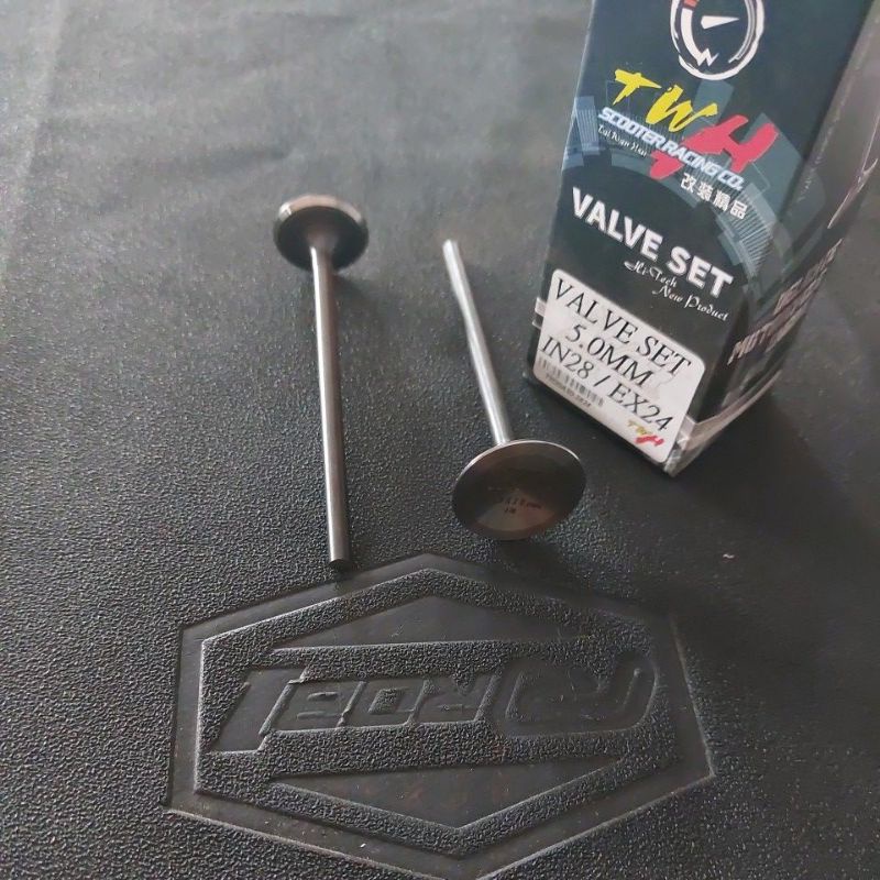 KLEP 24 28 BATANG 5MM TWH RACING KLEP SONIC 24MM 28MM dan 34MM 29MM ORIGINAL TWH RACING