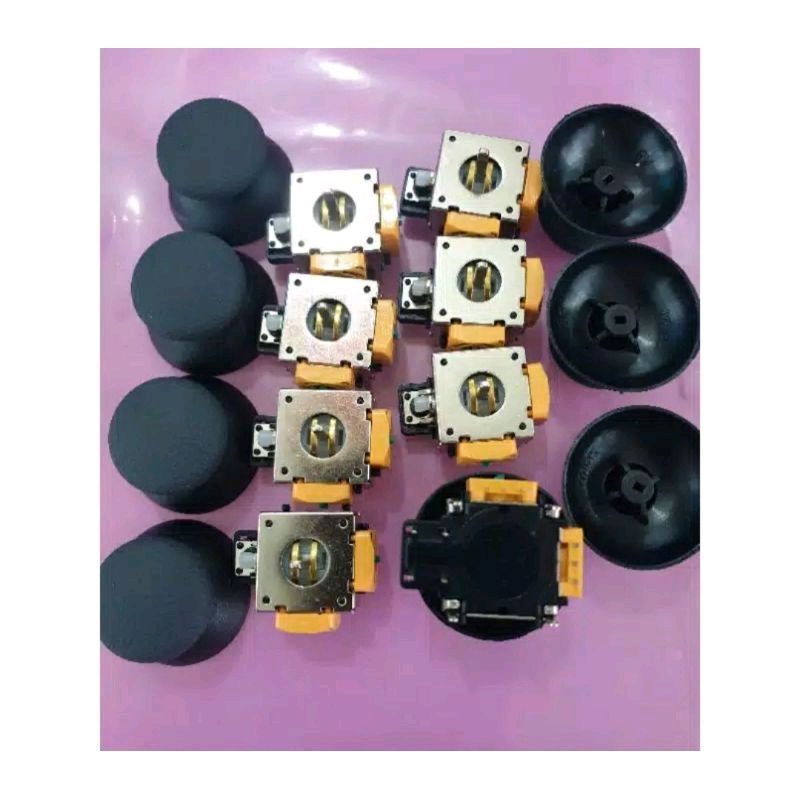 ANALOG STIK PS2 ORI PABRIK BARU + JAMUR