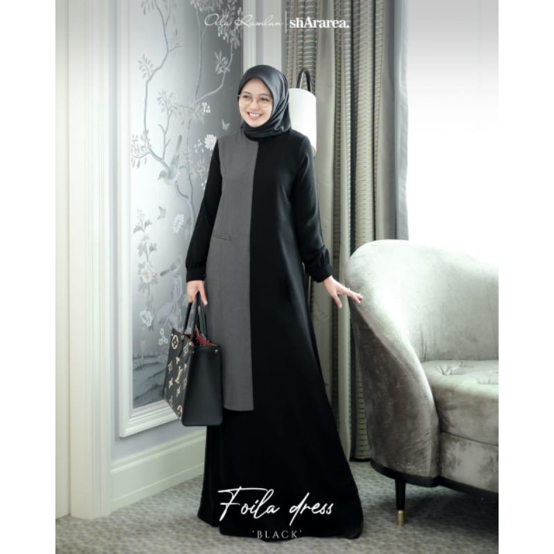 Foila dress by shararea x Olla Ramlan "Olla Series"