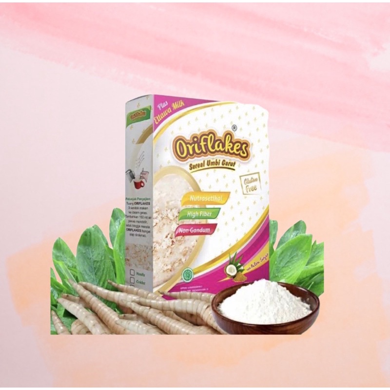 

Oriflakes Sereal Umbi Garut All Variant 350gr