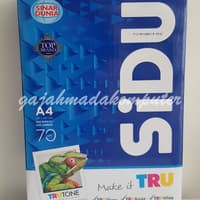 

Kertas HVS A4 70 gr 70 gsm 70gram SIDU Sinar Dunia (GOJEK/GRAB)