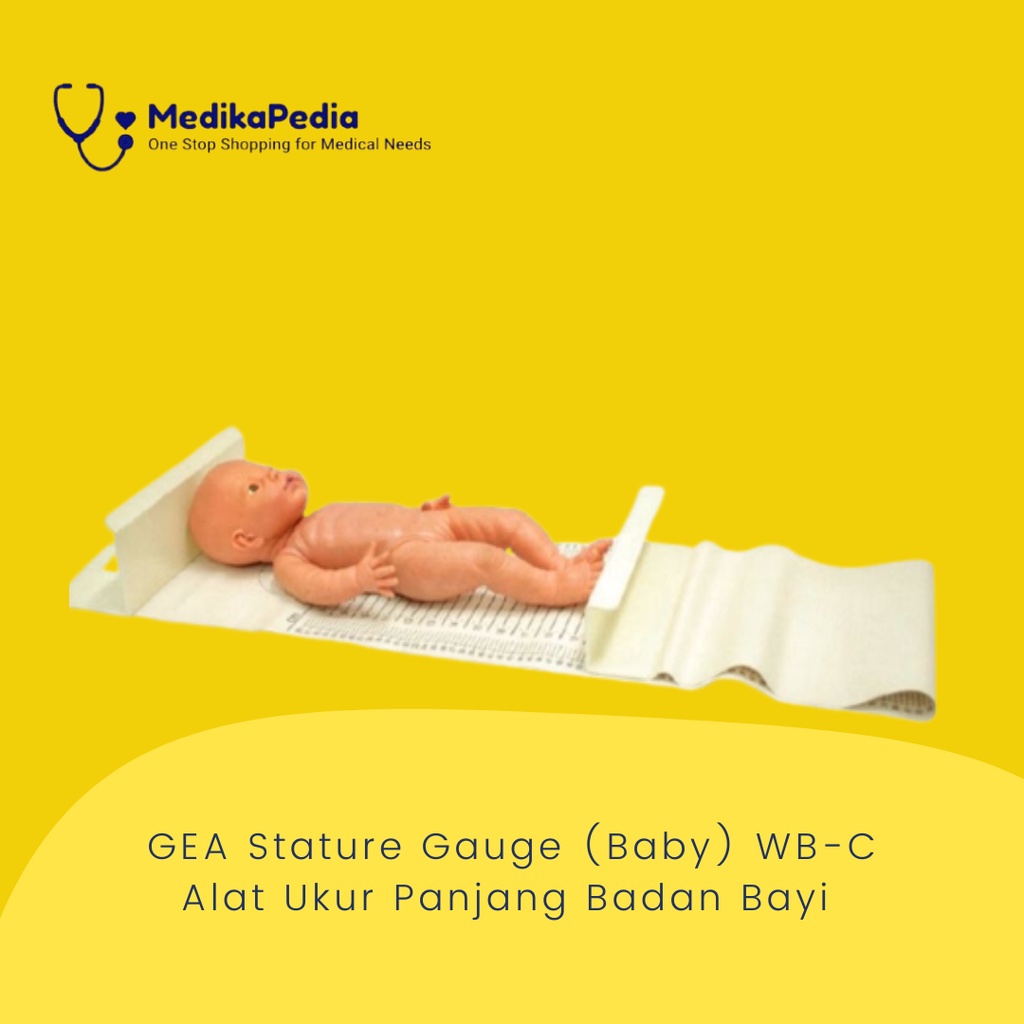 Alat Ukur Panjang Badan Bayi GEA WBC / Tinggi Badan WB-C Stature Gauge - GEA WB-C