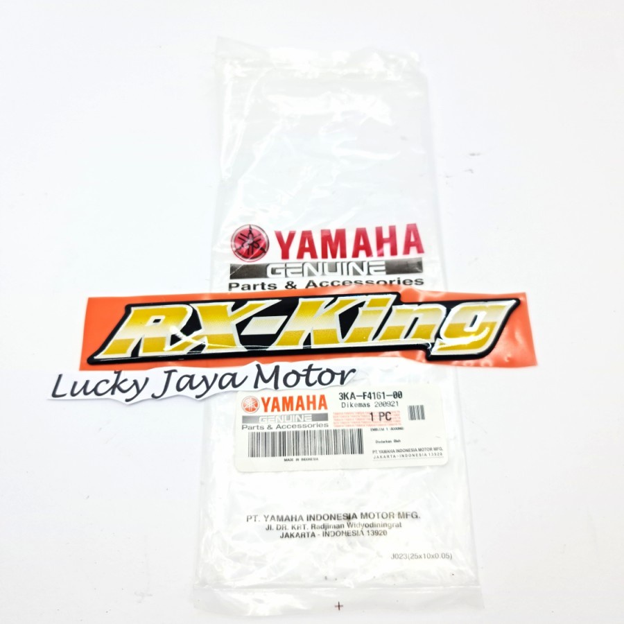 Emblem tangki tank Rx king Rxk rxking 2001 2001 Kuning 3KA-F4161-00