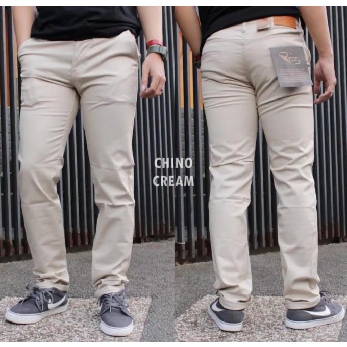 Celana Cino Panjang / Chino Panjang Pria / Celana KATUN / MerahPutih98