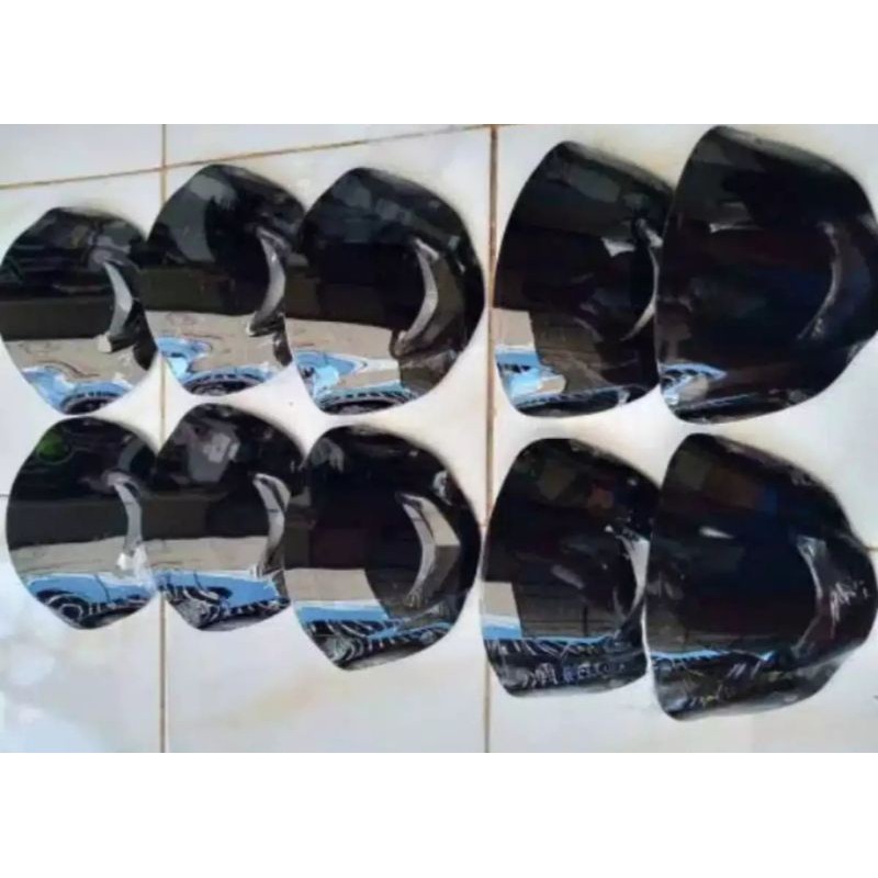 Visor 125ZR 125Z Pnp F1zr Fizr Satria Fu Hiu Hitam Pekat Tebal