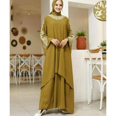 gamis malaysia motif bunga / gamis malaysia motif kombinasi / gamis bordir ceruty / gamis bordir / gamis bordir mewah / gamis casual / gamis casual dress / gamis casual terbaru / gamis simple / gamis simple elegan / gamis simple terbaru / gamis simple cer