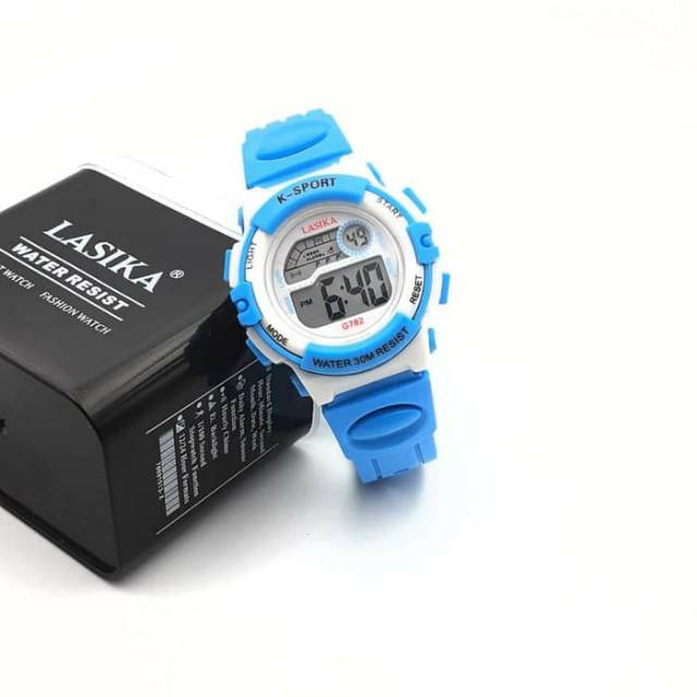 JAM TANGAN ANAK ABG SPORTY KEREN ORIGINAL WATER RESIST LASIKA