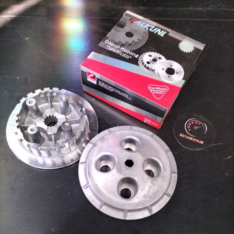 Rumah kopling plus lawan kaki 4 set byson MX king 150 R15 lama komplit mlkunl