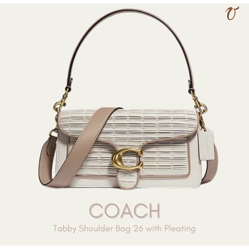 COACH Tabby 26 With Pleating