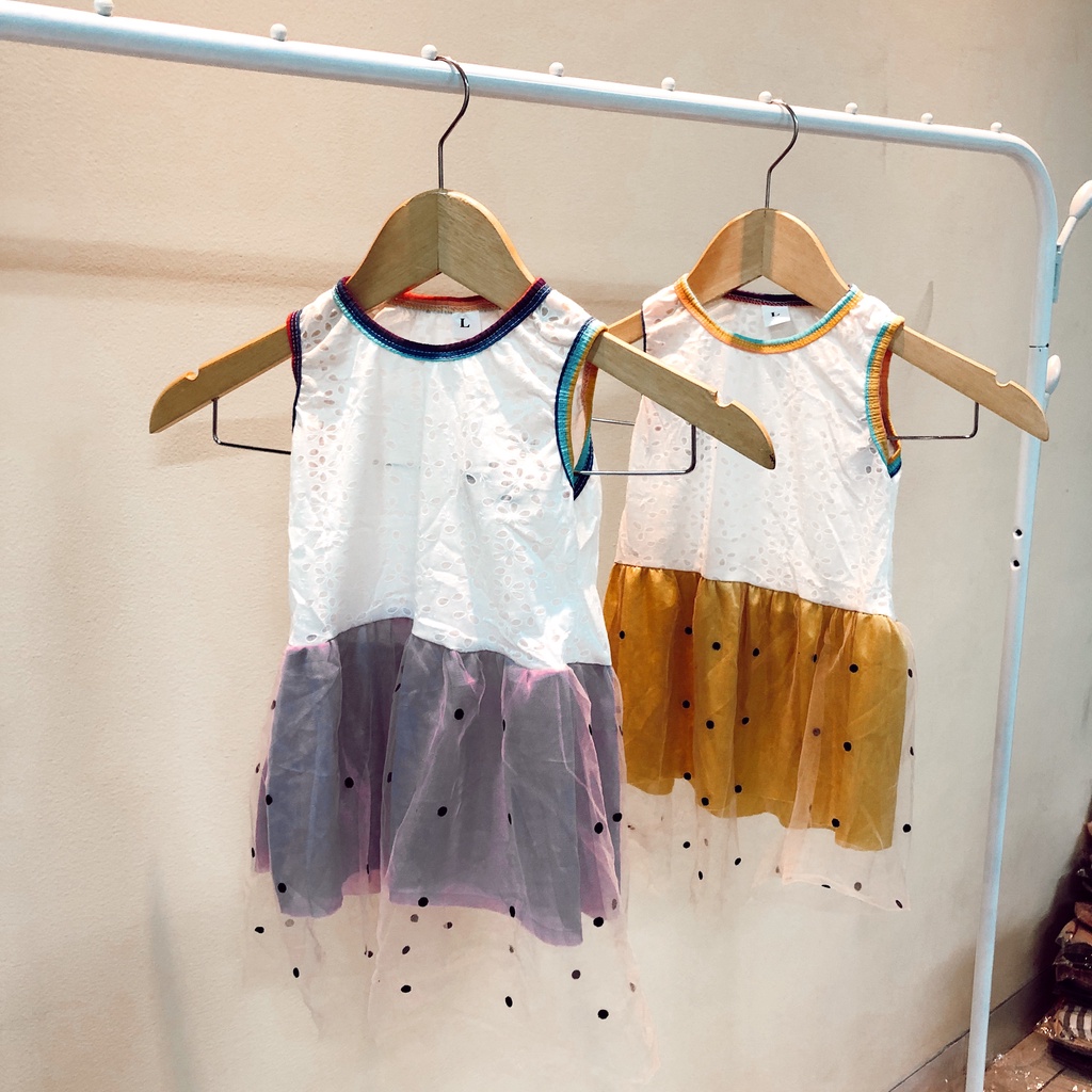 (Harga Grosir) Baju Dress Korea Anak Bayi Perempuan Import RANDOM