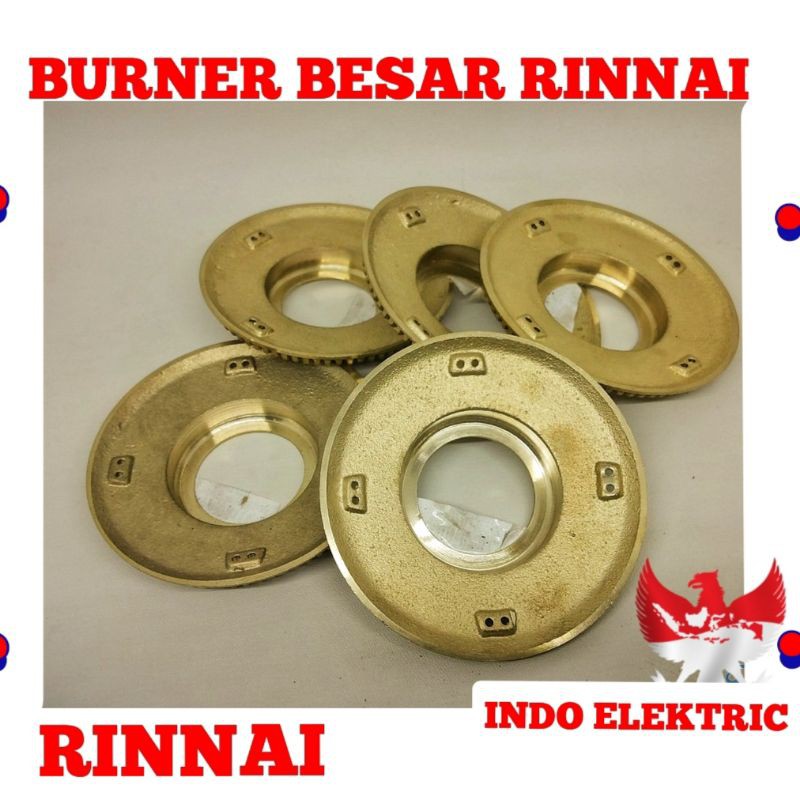 BURNER BESAR KUNINGAN KOMPOR GAS RINNAI