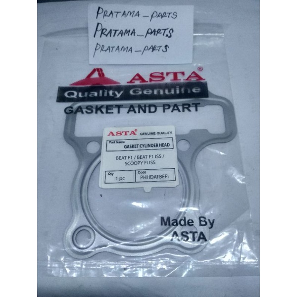 paking gasket head paking blok paking besi beat fi beat fi ISS Scoopy fi ISS asta