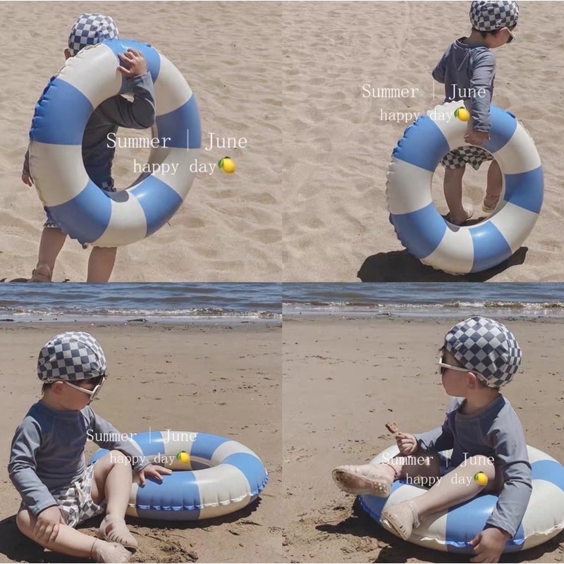 ban renang anak warna imut cute swimming tire korean style