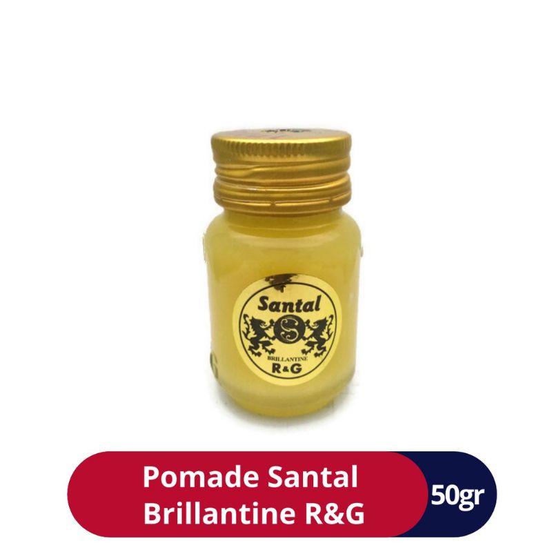 SANTAL Brillantine Pomade/Minyak Rambut 50 Gram