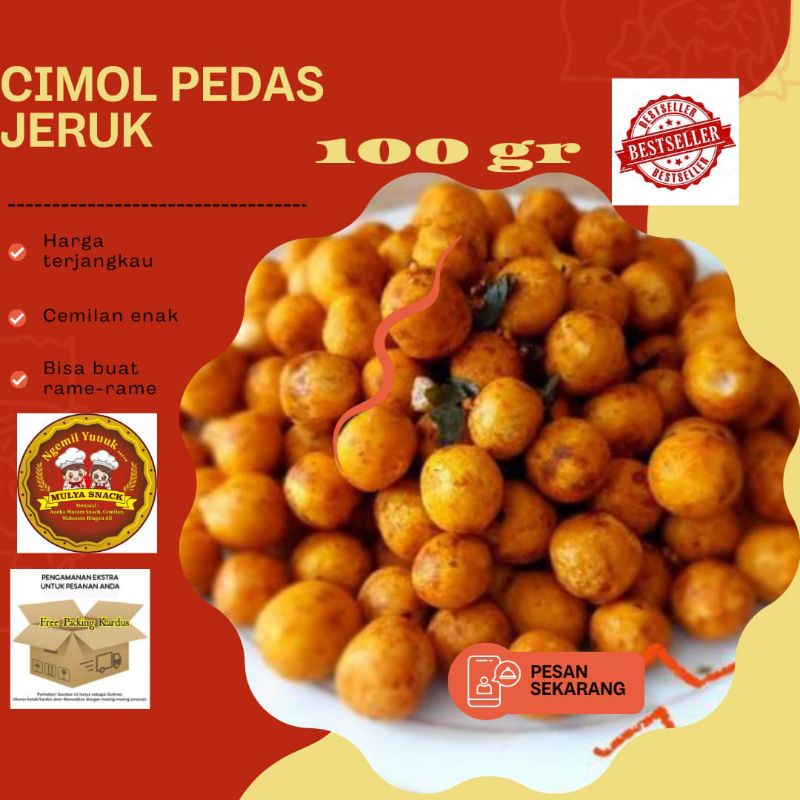 SERBA 100 gram || Aneka makanan ringan pedas dan manis