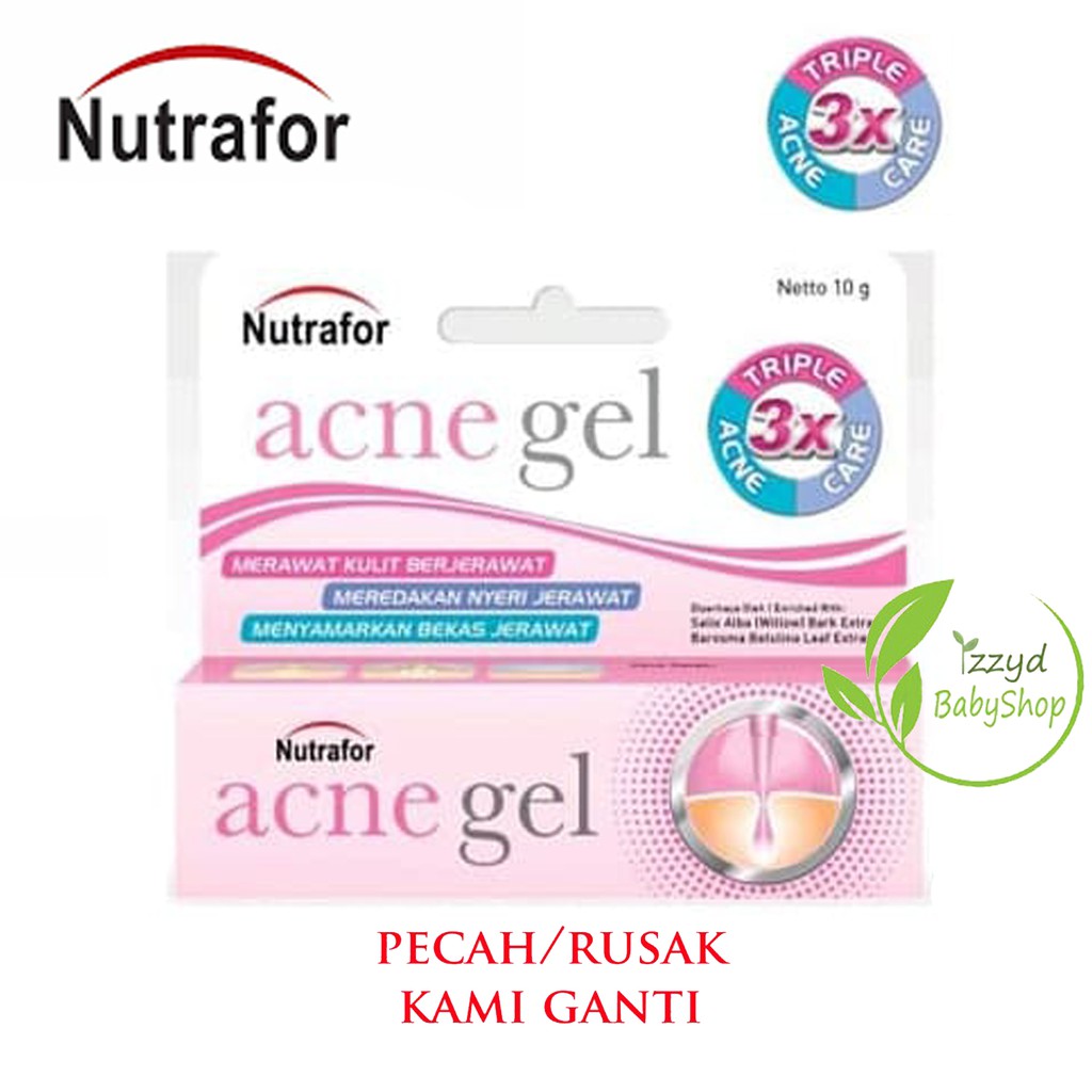 ACNOC SPOT GEL 15gr atau  Dermatix Acne spot care 7gr NUTRAFOR ACNE GEL (GEL obat UNTUK obat JERAWAT)~ 10GR