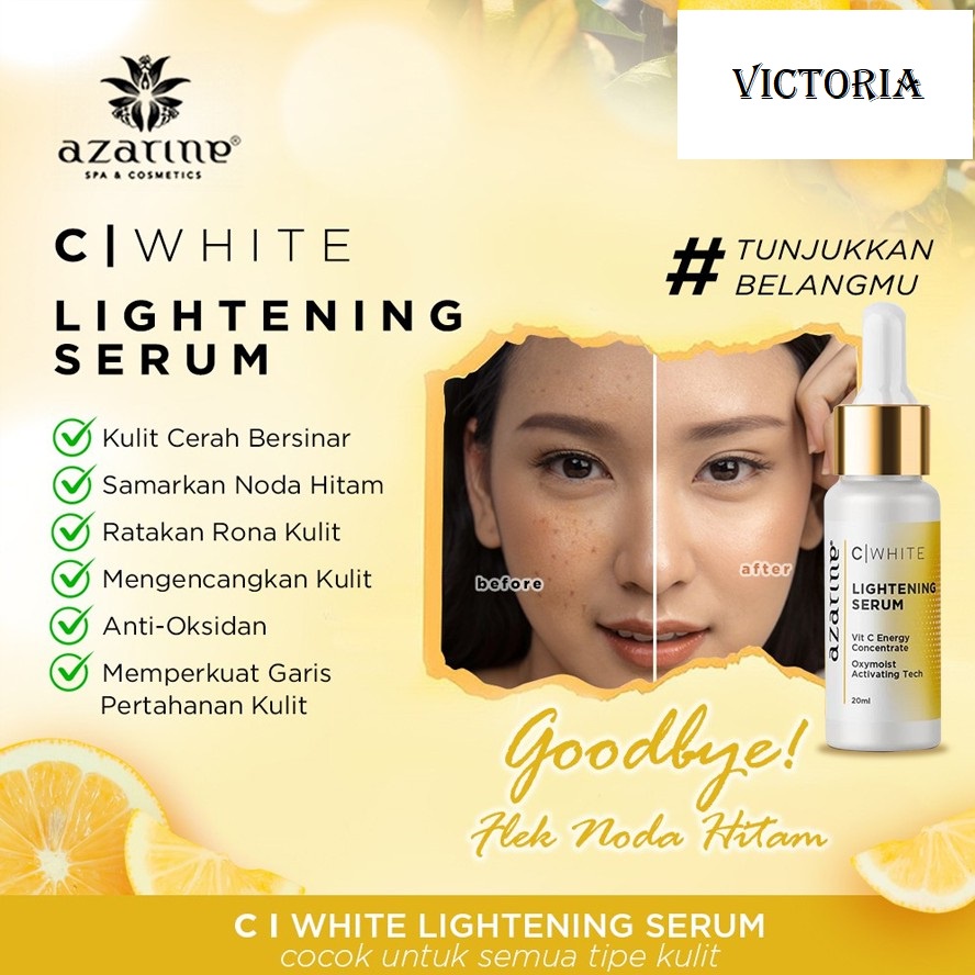 Azarine C White Series &amp; Essence Mist (✔️BPOM)| Perawatan Wajah &amp; Tubuh dengan Vitamin C (KIM)