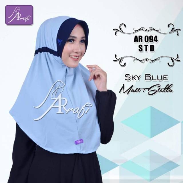 Hijab Arrafi AR 094 Talita twins