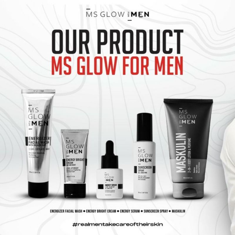 PAKET COMPLETE 4IN1 MS GLOW FOR MEN