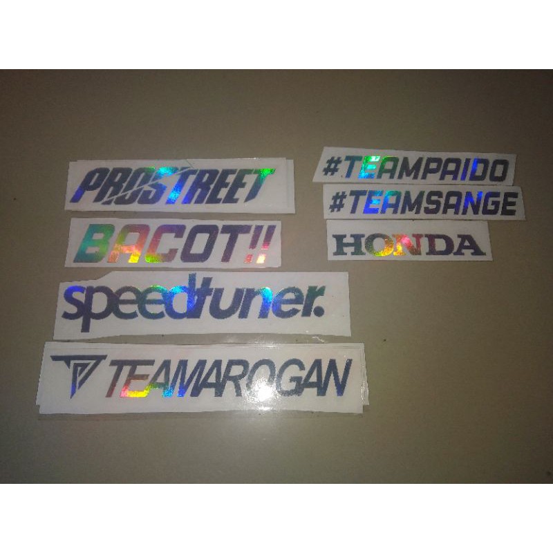 

STIKER Cutting Hologram