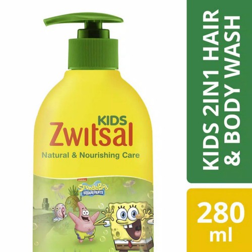 ♥BabyYank♥ Zwitsal Kids 2in 1 Hair &amp; Body Wash / Baby Bath / Bubble Bath / Sabun Mandi Anak