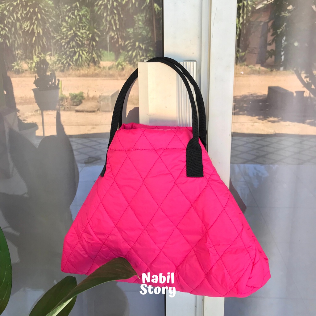 PRELOVED PUFF BAG MAGENTA