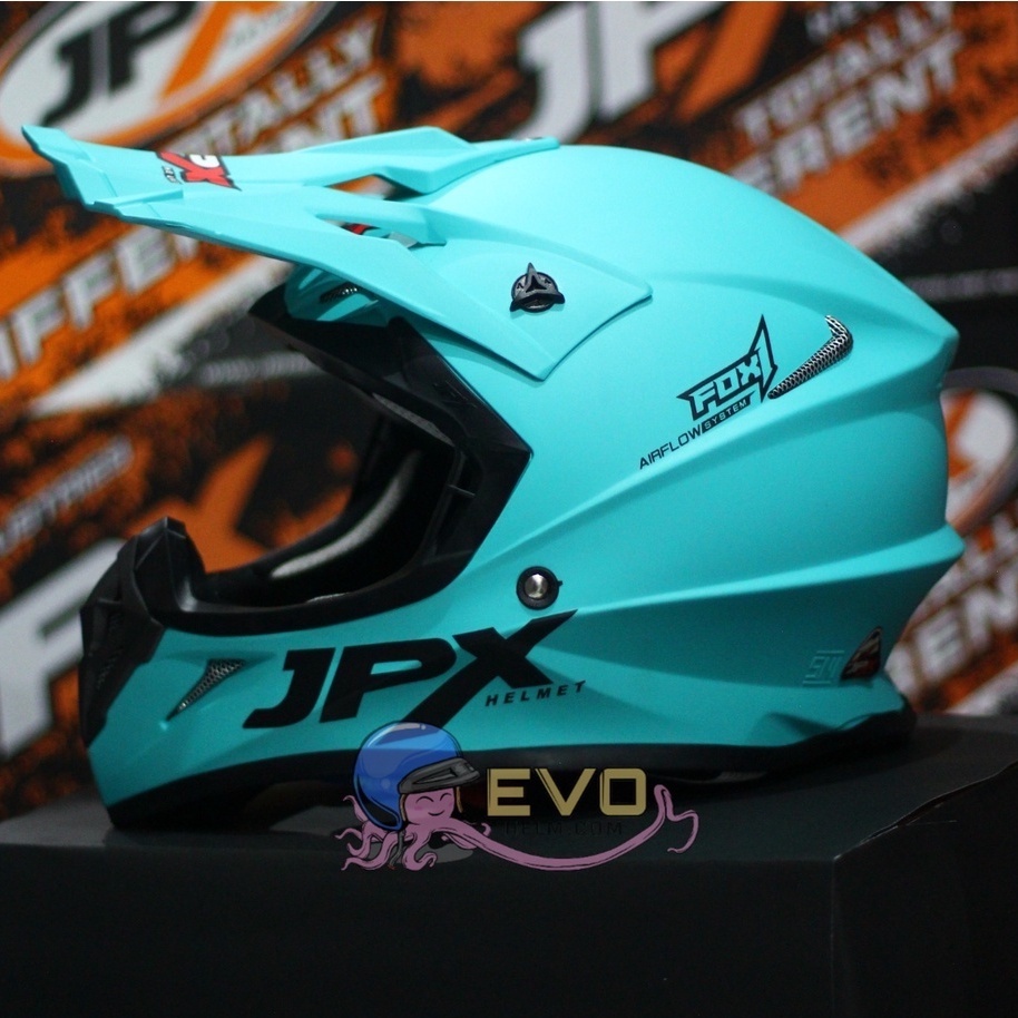 PROMO HELM JPX CROSS SOLID DOFF + GOOGLE SNAIL MX 36 (ONGKIR TERMURAH 2 KG) HELM JPX POLOS HITAM DOFF PUTIH JPX SOLID JPX POLOS HLEM CROSS JPX HELM JPX TERBARU