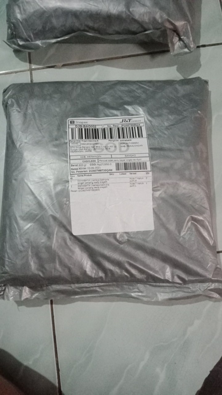 Emhabatik | Kemeja Batik Pria Lengan Panjang Ready Sragam