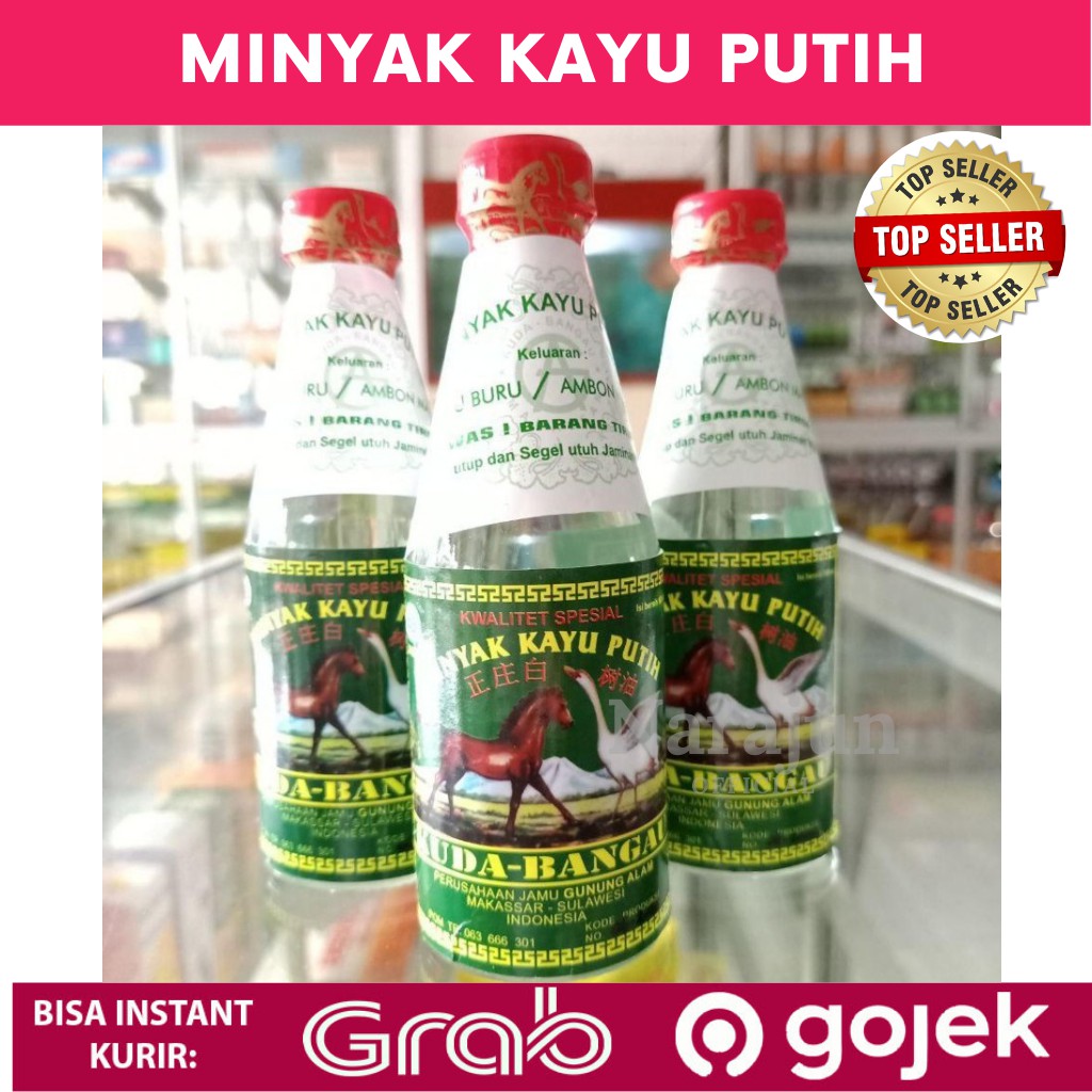 

MINYAK KAYU PUTIH CAP KUDA BANGAU ASLI KHAS AMBON 100 ML OLEH-OLEH MAKASSAR