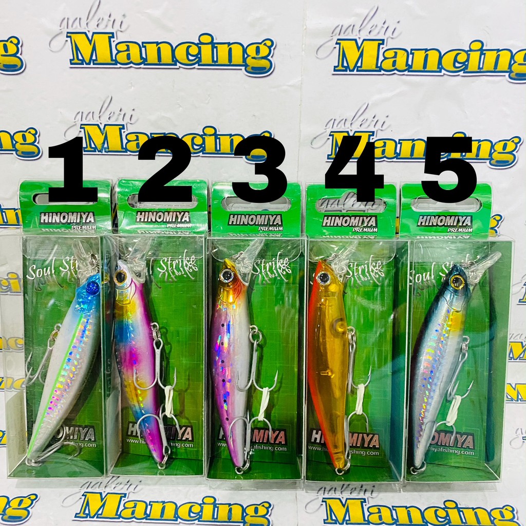 Umpan Hinomiya Premium Minnow 8106