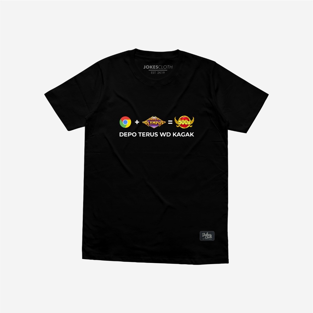 Kaos custom DEPO TERUS WD KAGAK