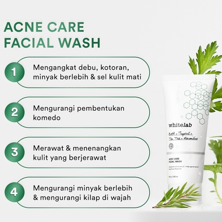 [BPOM] Whitelab Facial Wash [Brightening | Acne | Acne Soap | PH Balanced]