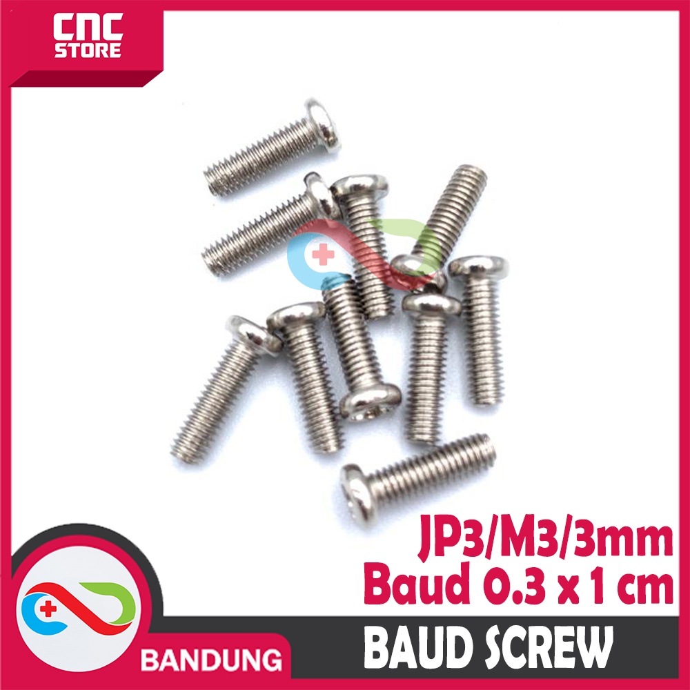 10PCS BAUT SPACER 3MM JP3 PANJANG 10MM