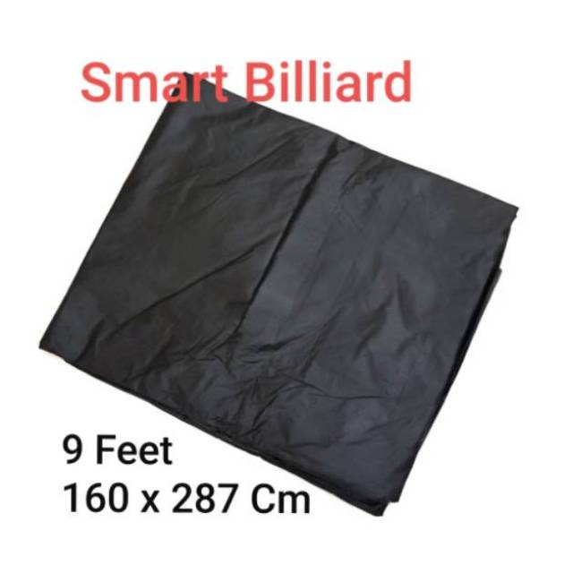 Murrey Table Cover 9-ft - Plastik Nylon - Penutup Meja 9ft Pool Billiard Biliar Premium