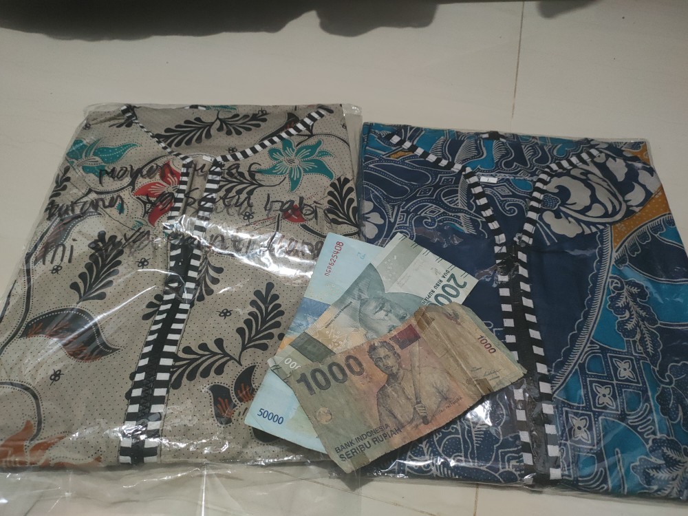 Batik Dolby Dolbi Doby Tenun Sutra Tulis Katun Atbm Baron Atasan Batik Wanita Sogan Srg308