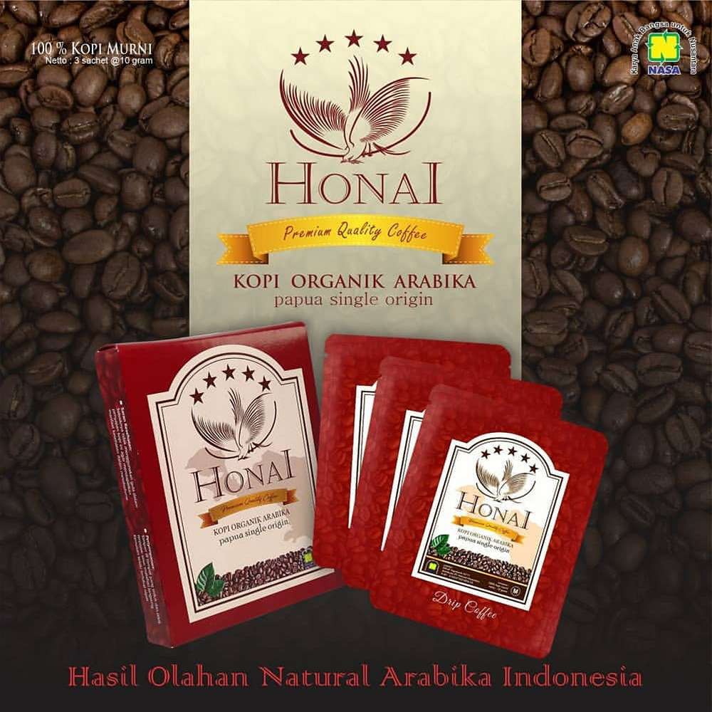 

Kopi Honai Organik Arabika